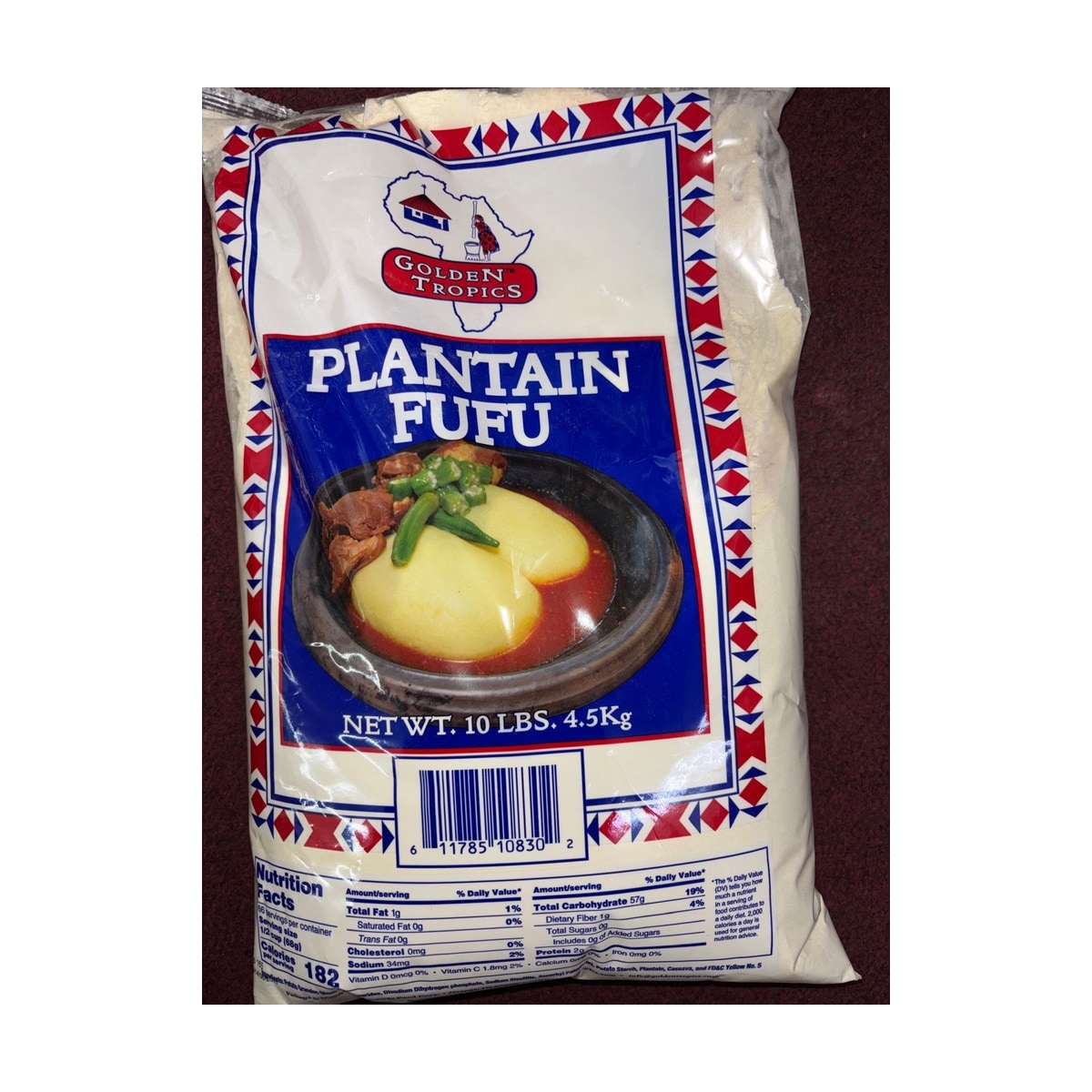 GOLDEN TROPICS PLANTAIN FUFU(BIG)