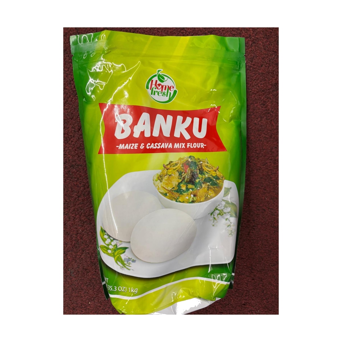 HOME FRESH BANKU MAIZE AND CASSSAVA FLOUR